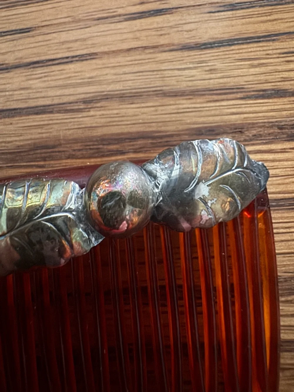 Beautiful, Vintage Native American made sterling silver hair combs 💙💙💙 - Picture 3 of 5